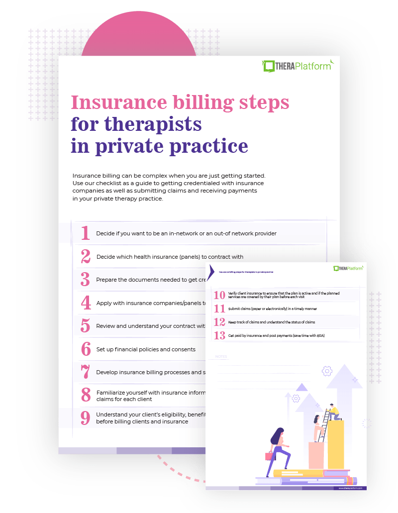How to bill insurance for therapy