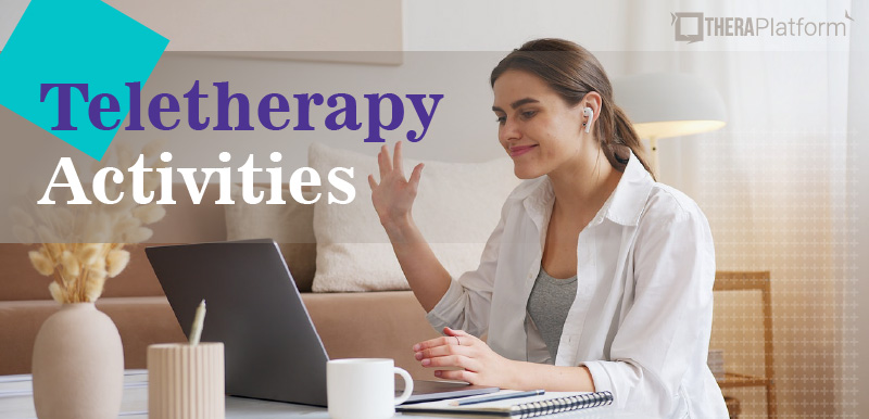 teletherapy activities, teletherapy resources, teletherapy games, online therapy games, activities for telehealth, teleheathl