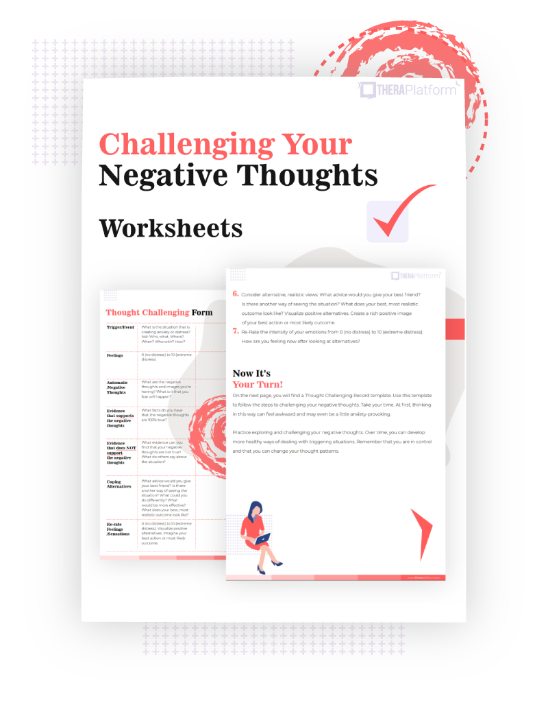 Challenging Your Negative Thoughts Worksheet