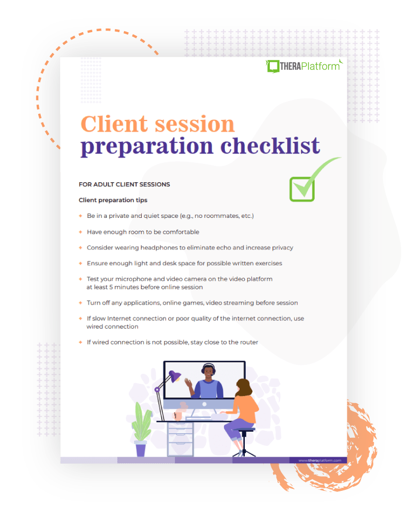 Client prep checklist