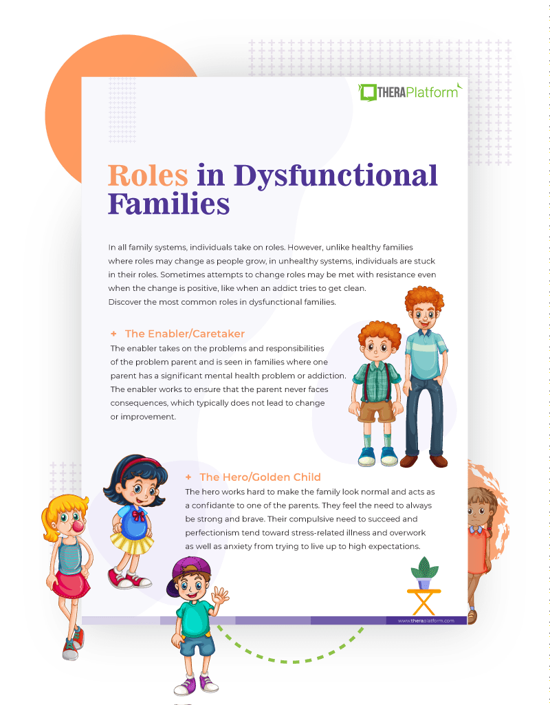Roles in dysfunctional families